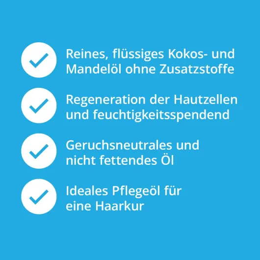 Kokosöl Flüssig Für Haut und Haare 100 ml