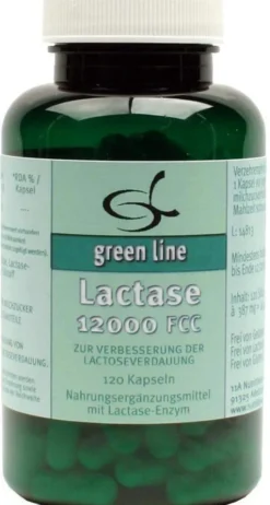 Lactase 12000 Fcc 120 Kapseln