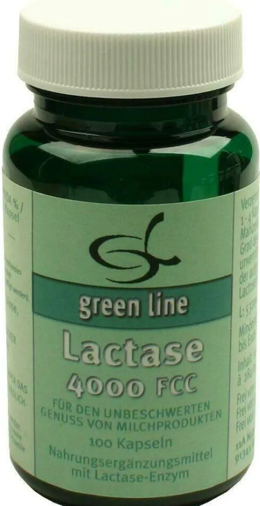 Lactase 4000 Fcc 100 Kapseln 100 Kapseln