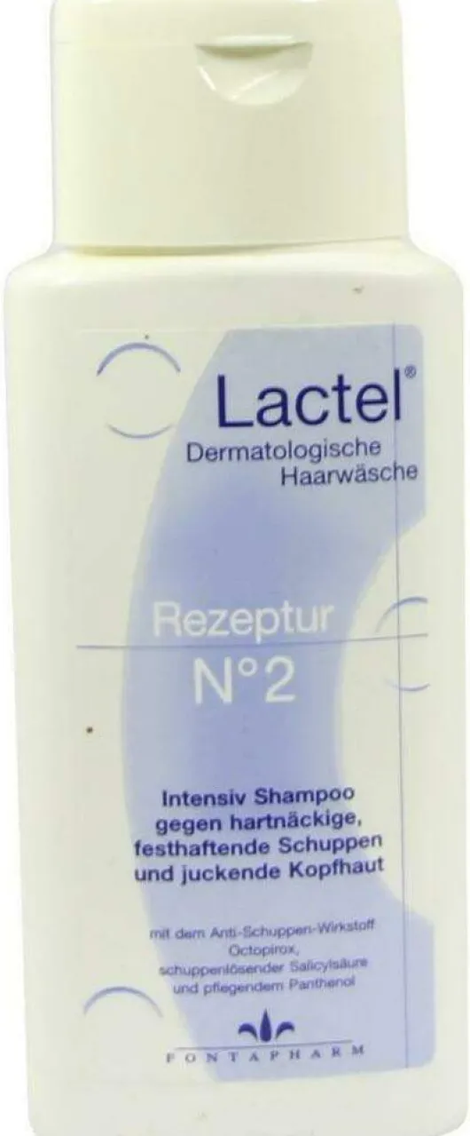 Lactel Nr.2 100 ml Shampoo Gegen Festhaftende Schuppen