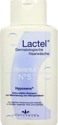 Lactel Nr.5 200 ml Shampoo Hypoallergen