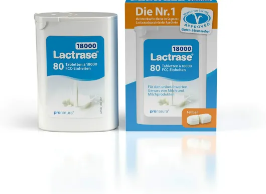 Lactrase 18.000 Fcc Tabletten im Spender 2 X 40 Tabletten
