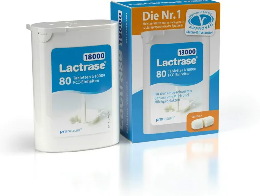 Lactrase 18.000 Fcc Tabletten im Spender 2 X 40 Tabletten