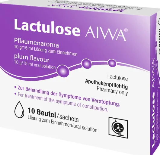 Lactulose Aiwa Pflaumenaroma 10 G Je 15 ml 10 X 15 ml