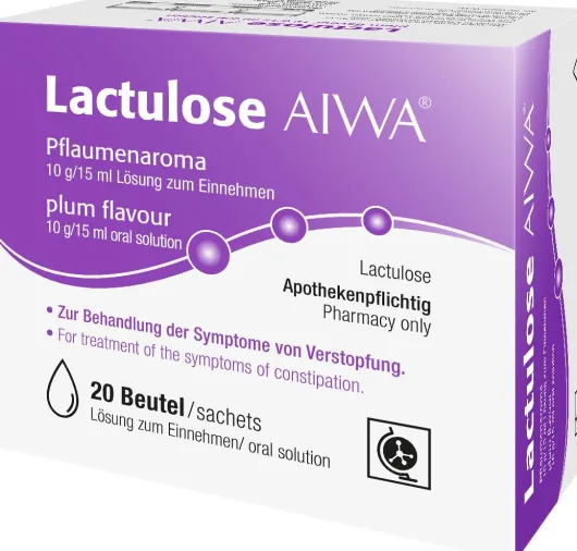 Lactulose Aiwa Pflaumenaroma 10 G Je 15 ml 20 X 15 ml