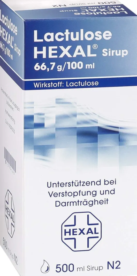 Lactulose Hexal 66,7 G Pro 100 ml 500 ml Sirup