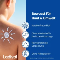 Ladival allergische Kinderhaut Gel LSF 50+ 200 ml