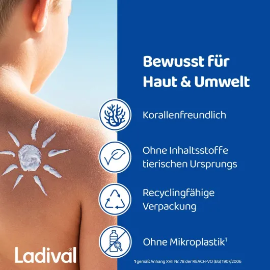 Ladival allergische Kinderhaut Gel LSF 50+ 200 ml