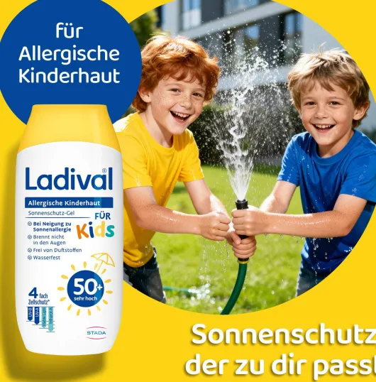 Ladival allergische Kinderhaut Gel LSF 50+ 200 ml