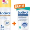 Ladival Anti-Pigment Sonnenschutz-Creme getönt LSF 50+ 50 ml + gratis Ladival allergische Haut Apres Pflege-Gel 50 ml