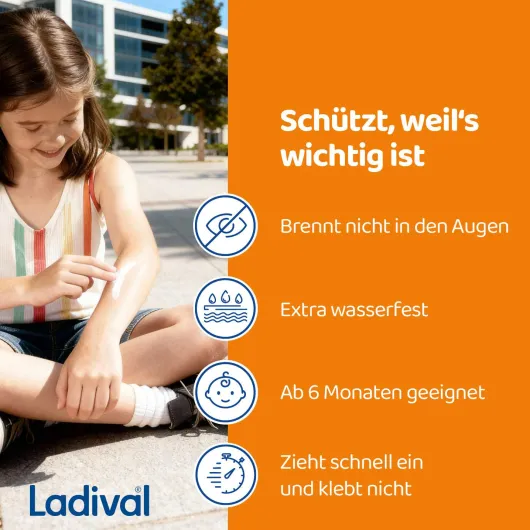 Ladival empfindliche Kinderhaut Spray LSF 50+ 150 ml