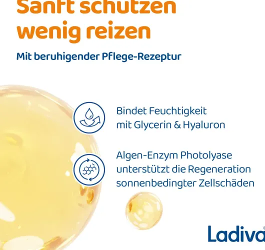 Ladival empfindliche und normale Haut Sonnenschutz-Lotion Gesicht LSF 50+ 50 ml