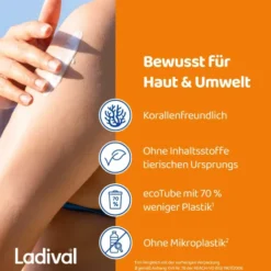 Ladival empfindliche und normale Haut Sonnenschutz-Lotion Gesicht LSF 50+ 50 ml