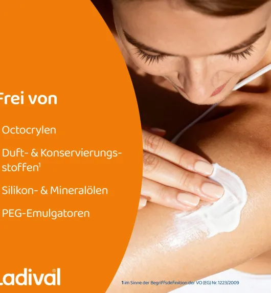 Ladival empfindliche und normale Haut Sonnenschutz-Lotion Gesicht LSF 50+ 50 ml