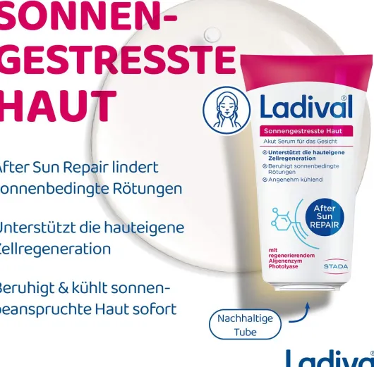 Ladival Sonnengestresste Haut Akut Serum Für das Gesicht 50 ml