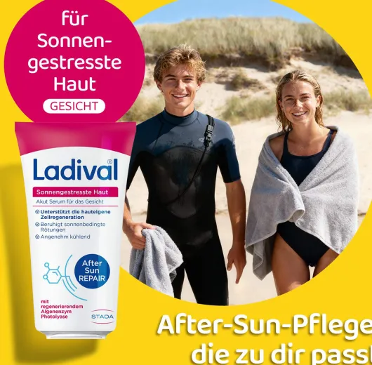 Ladival Sonnengestresste Haut Akut Serum Für das Gesicht 50 ml