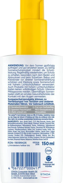 Ladival trockene Haut Sonnenschutz Spray LSF 30 150 ml