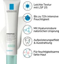 La Roche Posay Hydraphase HA UV Leichte Tagescreme LSF 25 40 ml