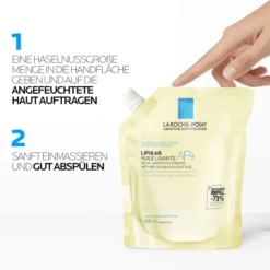 La Roche Posay Lipikar Dusch- und Badeöl AP+ Nachfüllpack 400 ml