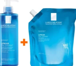 La Roche Posay Lipikar Gel Lavant 400 ml + La Roche Posay Lipikar Gel Lavant 400 ml Refill