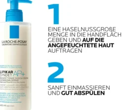 La Roche Posay Lipikar Syndet AP+ Reinigungs-Cremegel 400 ml