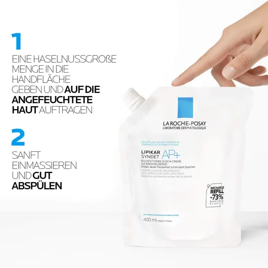 La Roche Posay Lipikar Syndet AP+ Nachfüllpack 400 ml