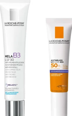 La Roche Posay Mela B3 LSF30 40 ml Creme + gratis La Roche Posay Anthelios Anti-Pigment Fluid 15 ml