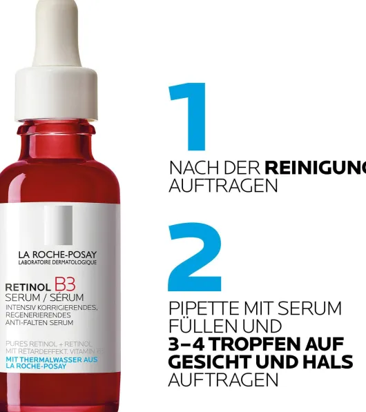 La Roche Posay Retinol B3 Serum 30 ml + gratis Anthelios Anti-Pigment Fluid 15 ml