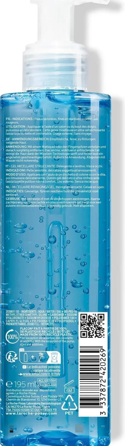 La Roche Posay Rosaliac Reinigungsgel 195 ml