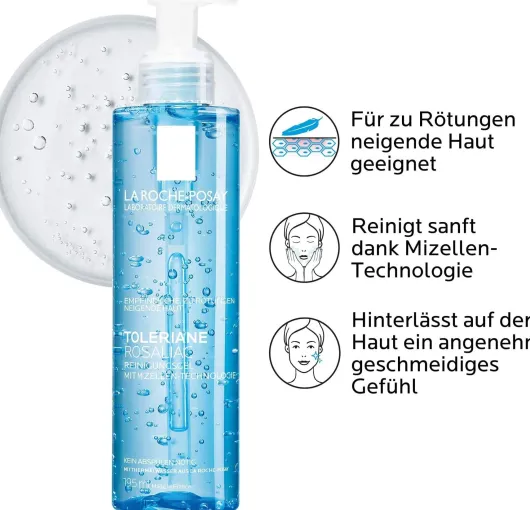 La Roche Posay Rosaliac Reinigungsgel 195 ml