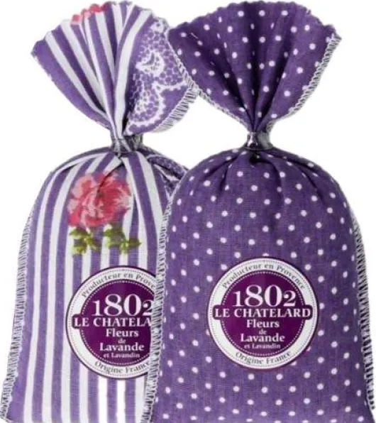 Lavendelblüten Säckchen, 2er Set