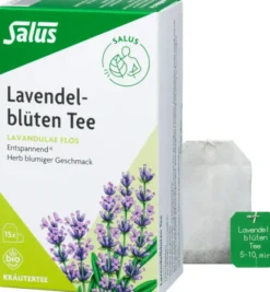 Lavendelblüten Tee Bio Salus 15 Filterbeutel