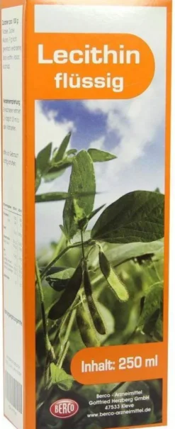 Lecithin Flüssig Berco 250 ml Flüssigkeit
