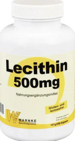 Lecithin 500 mg 250 Kapseln