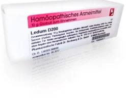 Ledum D 200 Dr. Reckeweg 10 G Globuli