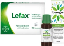 Lefax Kautabletten 100 Kautabletten + Iberogast Classic 20 ml