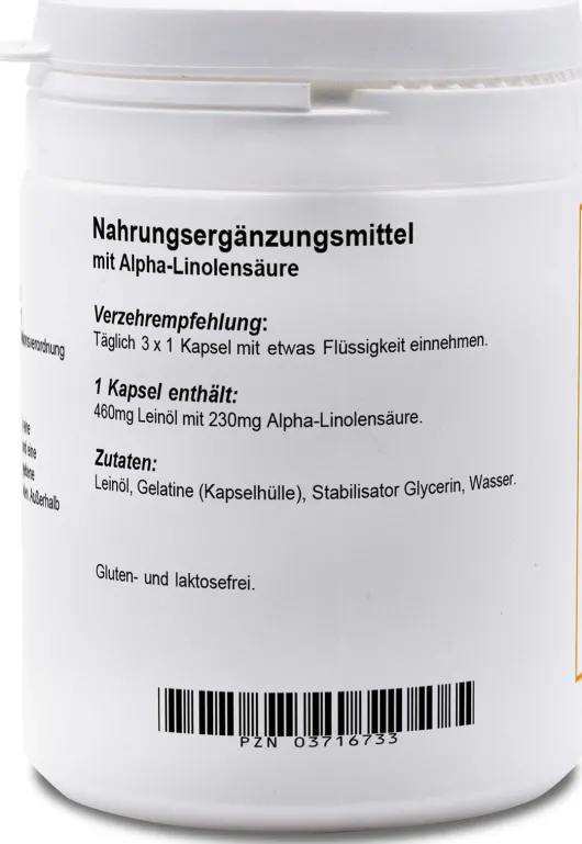 Leinöl 180 Kapseln
