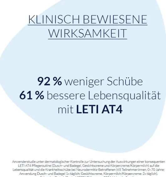 LETI AT4 Dusch- und Badegel 500 ml