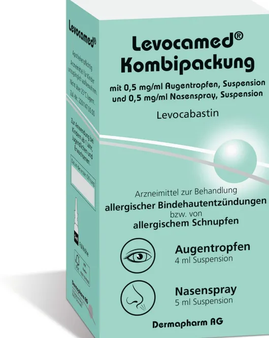 Levocamed Augentropfen 4 ml + Nasenspray 5 ml