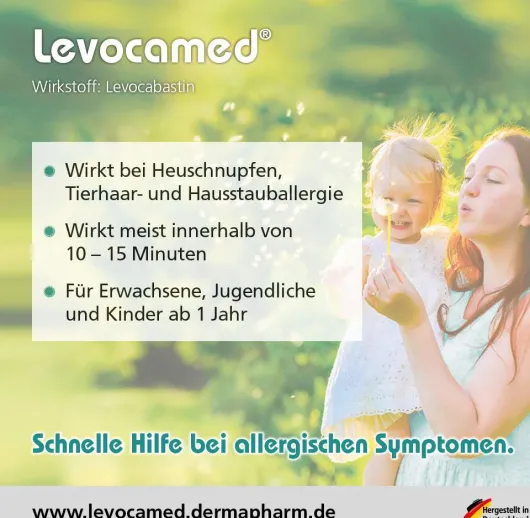 Levocamed Augentropfen 4 ml + Nasenspray 5 ml