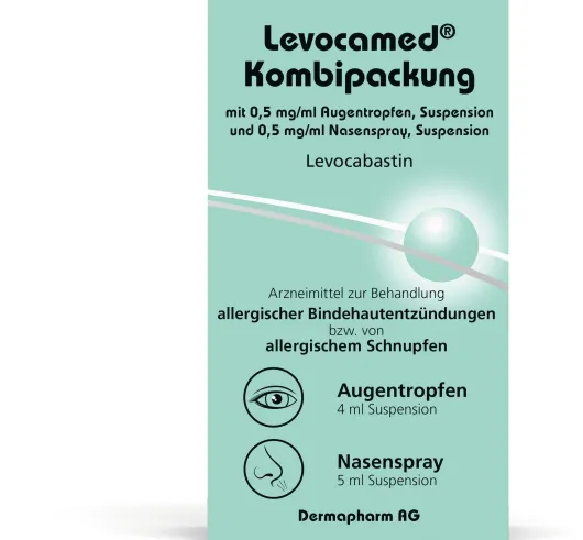 Levocamed Augentropfen 4 ml + Nasenspray 5 ml