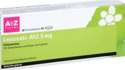 Levoceti Abz 5 mg 20 Filmtabletten