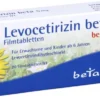Levocetirizin Beta 5 mg 20 Filmtabletten