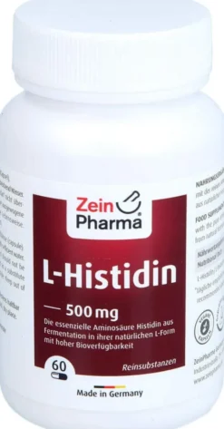 L-Histidin 500 mg 60 Kapseln