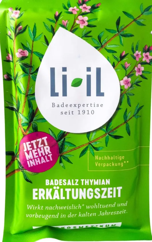 Li-Il Badesalz Thymian Erkältungszeit