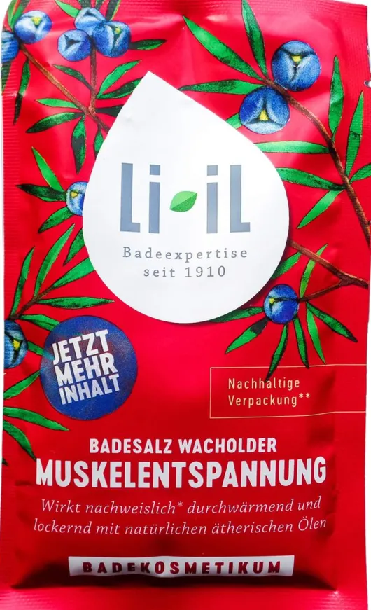 Li-Il Badesalz Wacholder Muskelentspannung 80 G