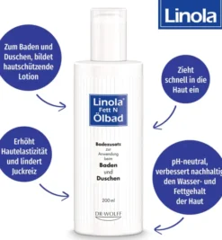 Linola Fett N Ölbad 200 ml