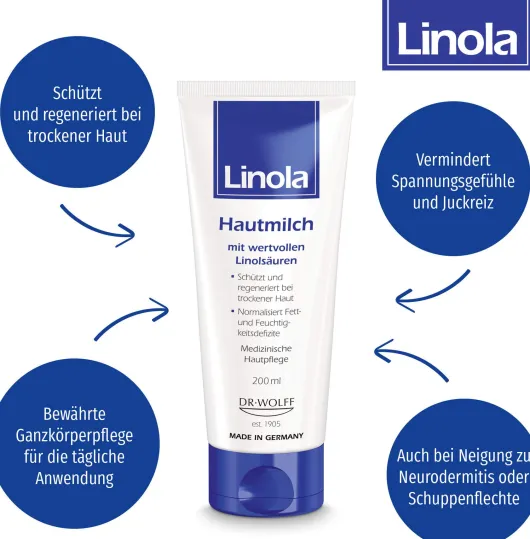 Linola Hautmilch 200 ml