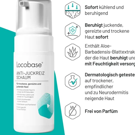Locobase Anti-Juckreiz Schaum 100 ml