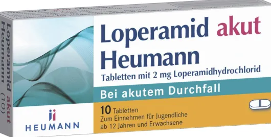 Loperamid akut Heumann 10 Tabletten